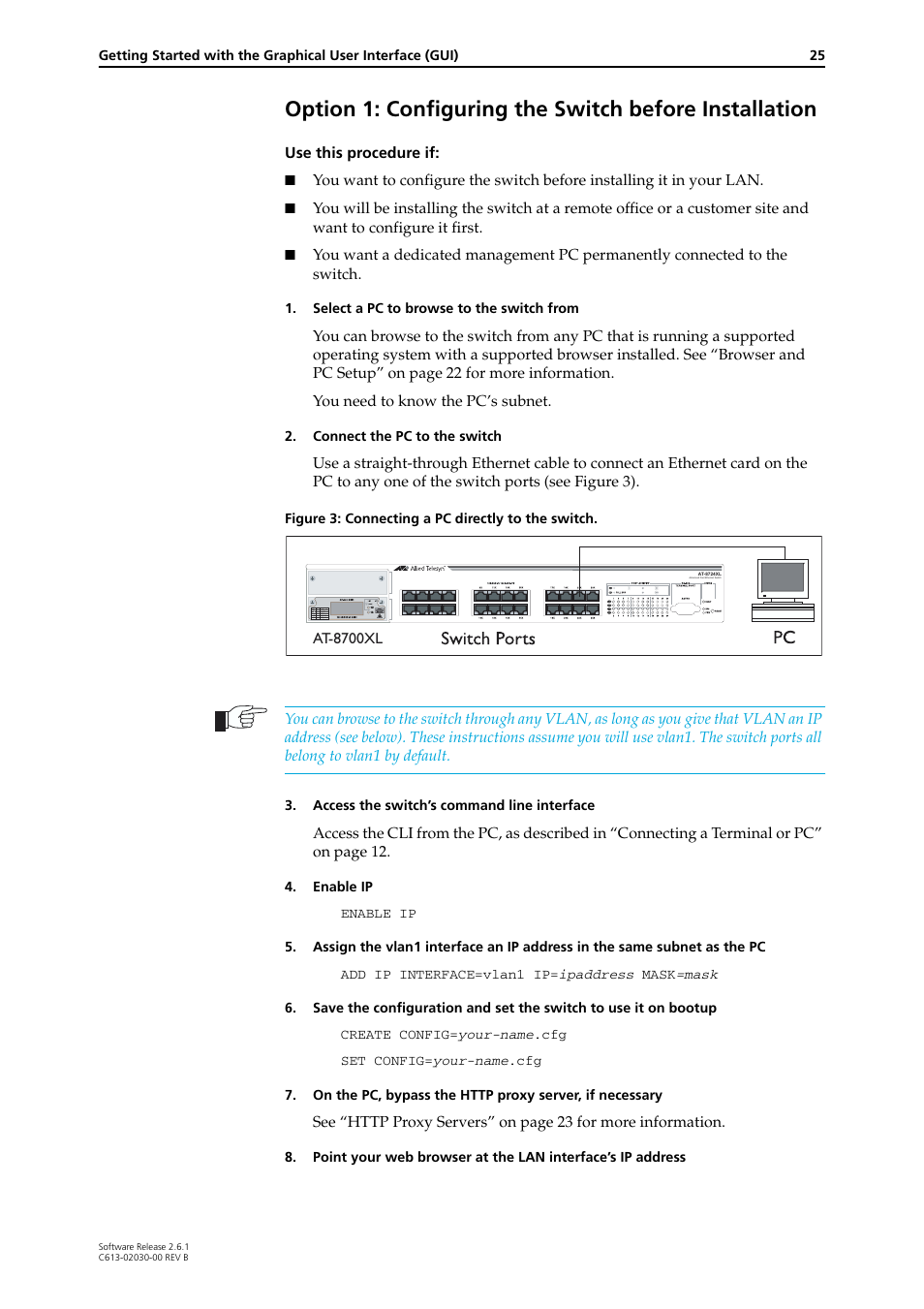 Allied Telesis AT-8700XL Series Switch User Manual | Page 25 / 81