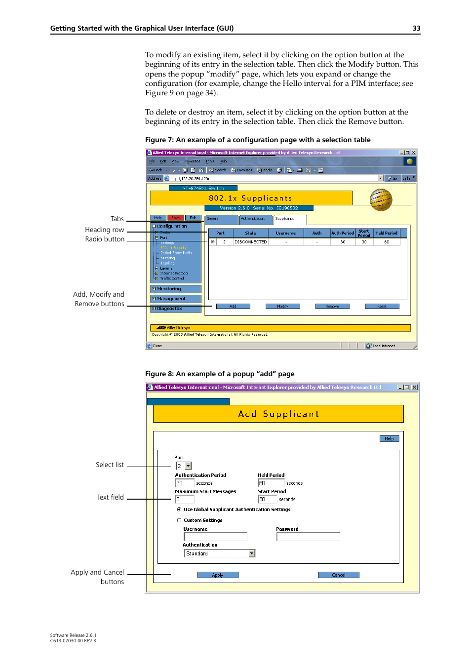 Allied Telesis AT-8700XL Series Switch User Manual | Page 33 / 81