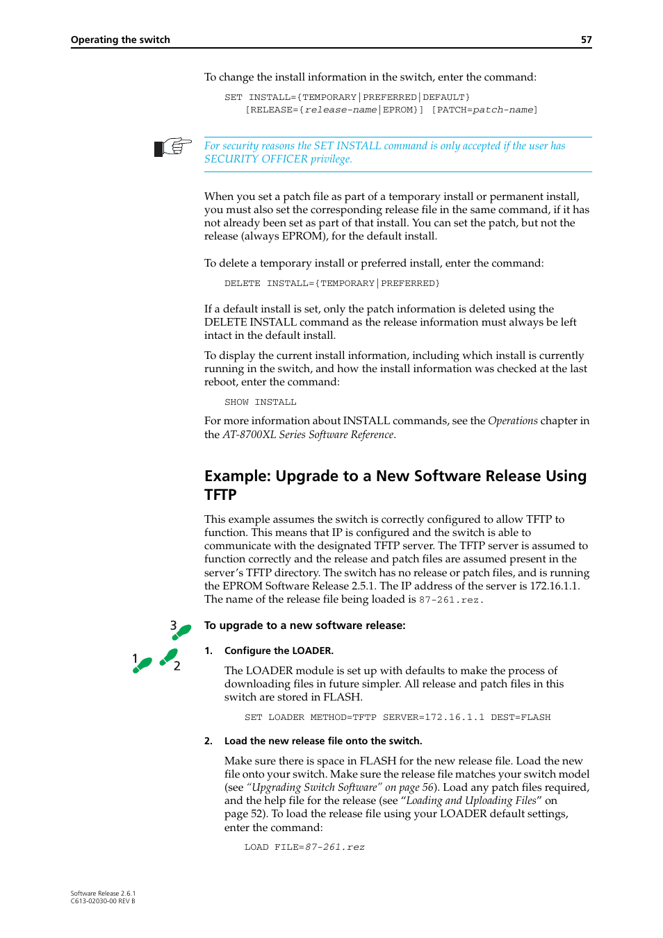 Allied Telesis AT-8700XL Series Switch User Manual | Page 57 / 81