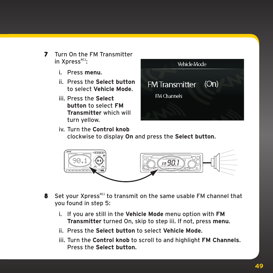 SIRIUS XDRC2UG User Manual | Page 49 / 124