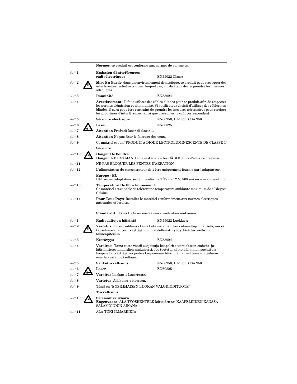 Allied Telesis AT-FS202SC/FS4 User Manual | Page 35 / 42