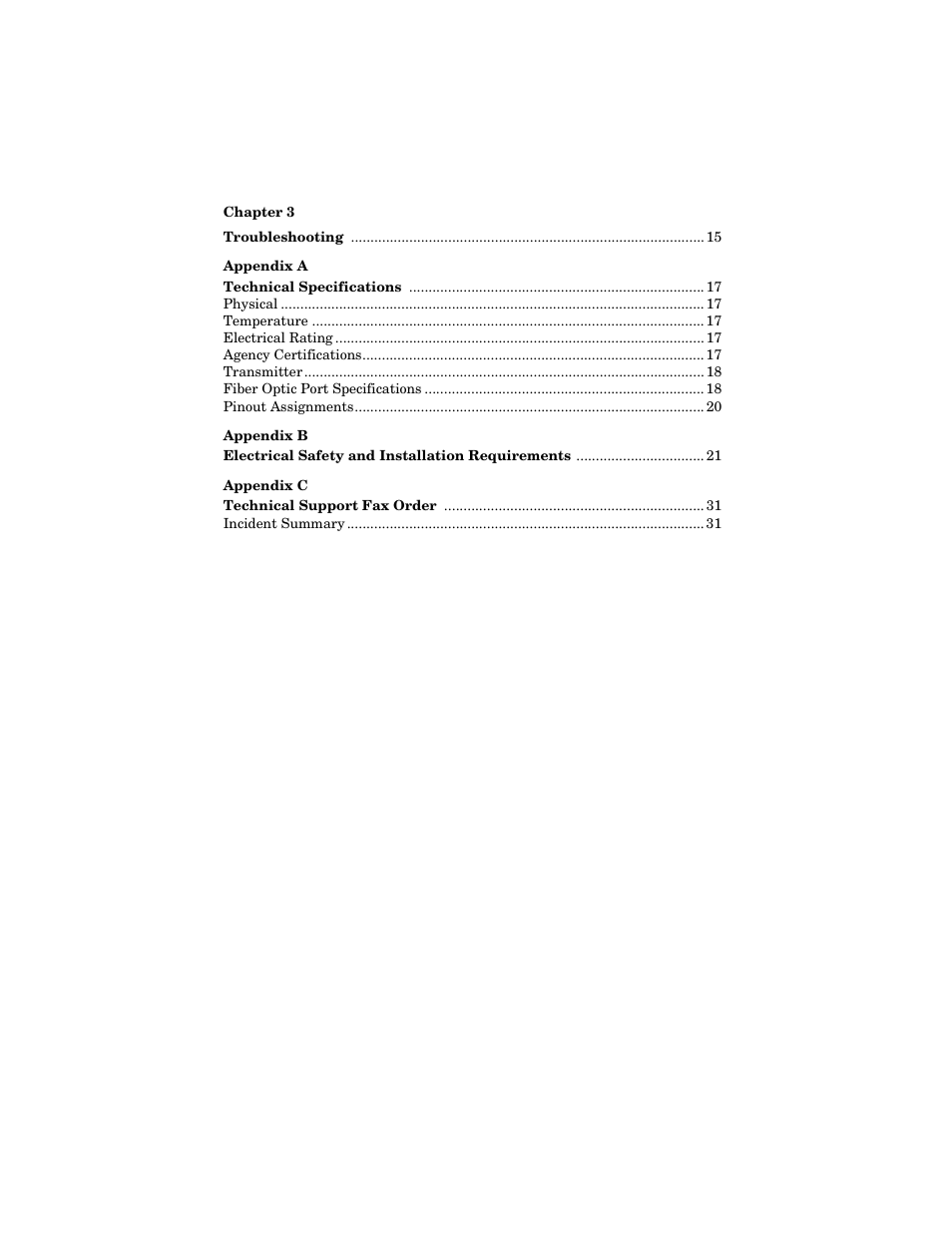 Allied Telesis AT-FS202SC/FS4 User Manual | Page 6 / 42