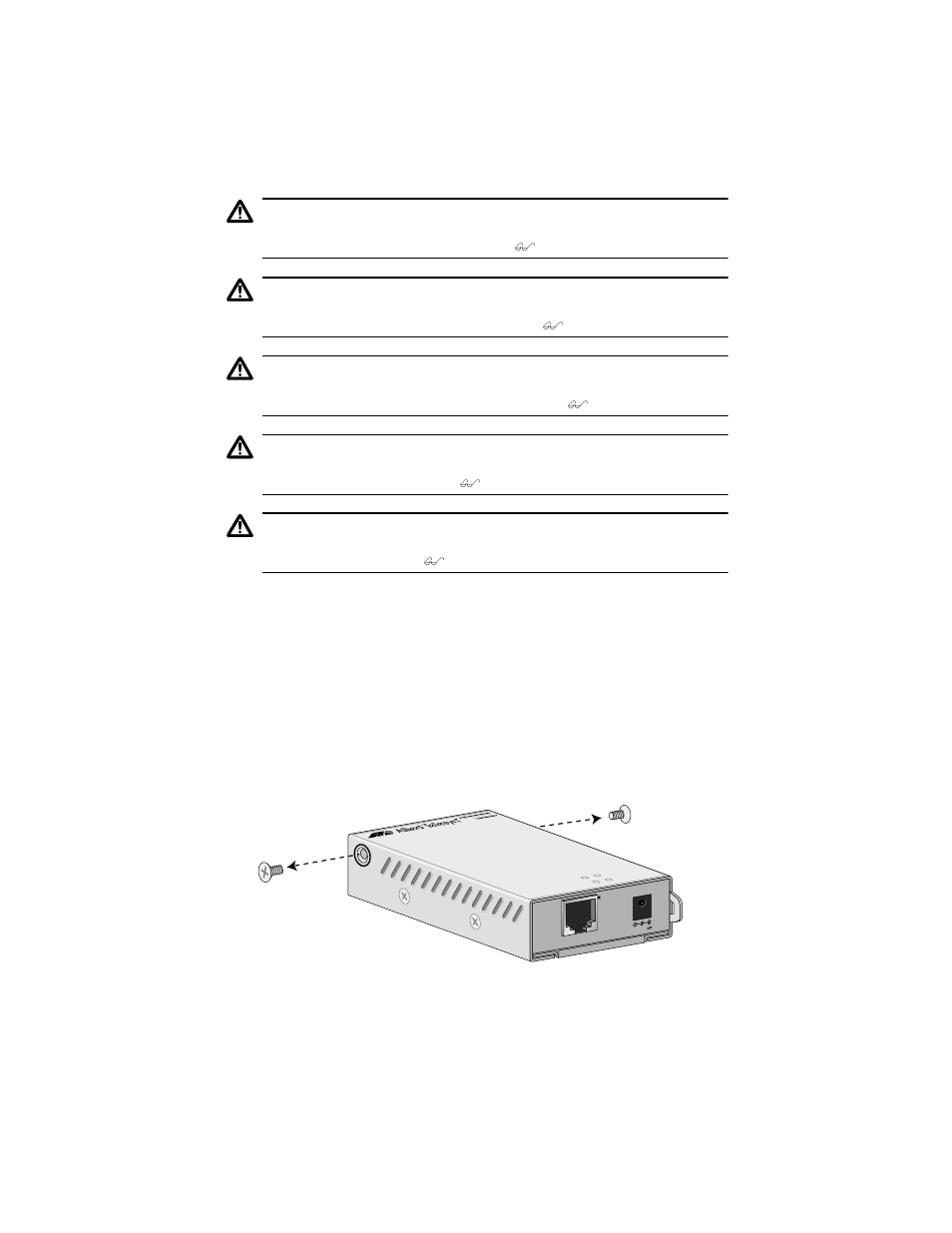 Installing the switch | Allied Telesis AT-FS217 User Manual | Page 22 / 46