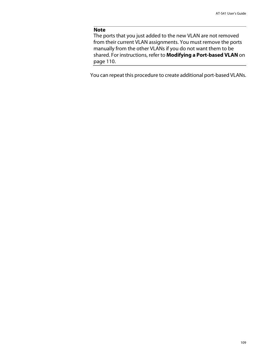 Allied Telesis AT-S41 User Manual | Page 109 / 236