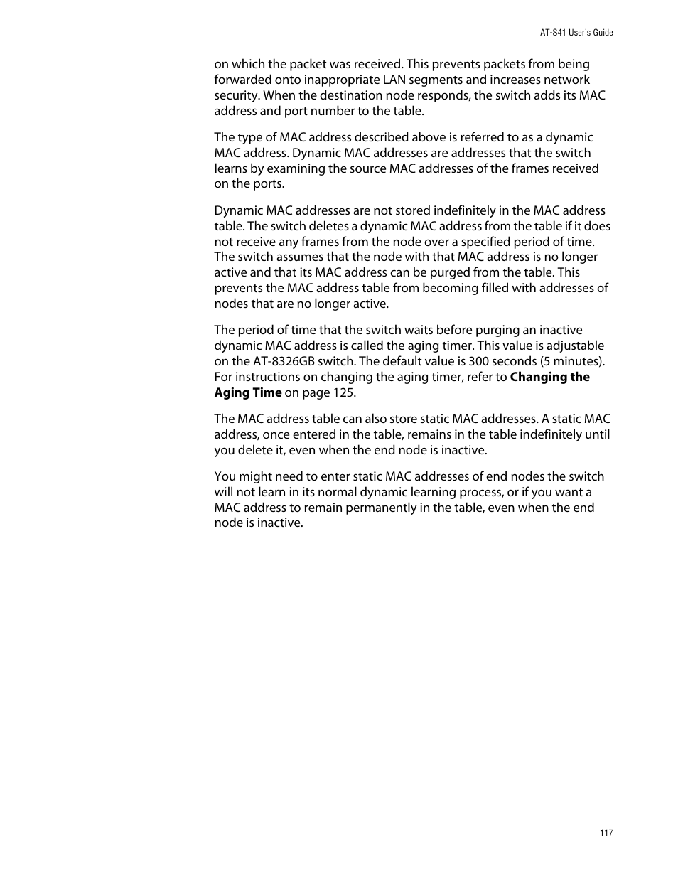Allied Telesis AT-S41 User Manual | Page 117 / 236