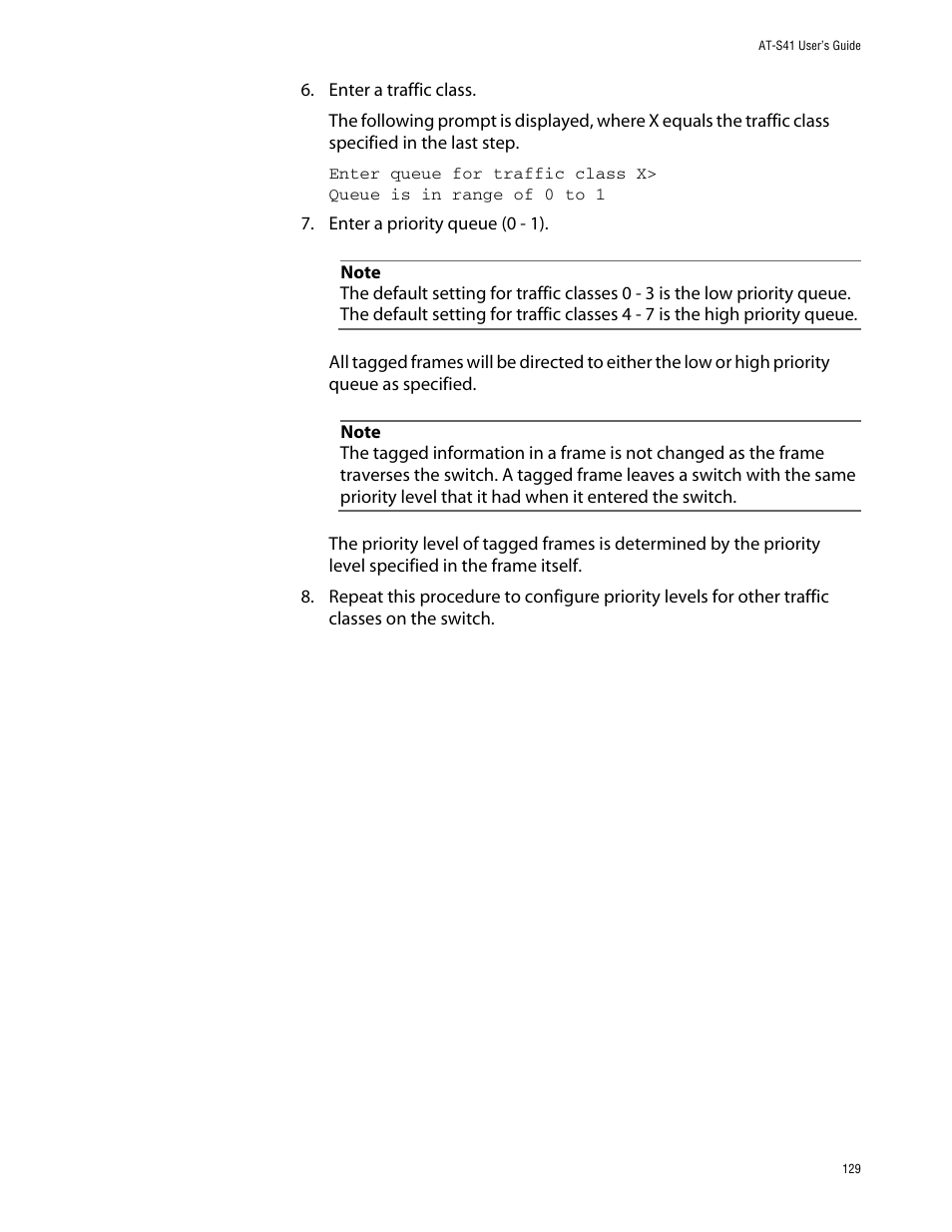 Allied Telesis AT-S41 User Manual | Page 129 / 236