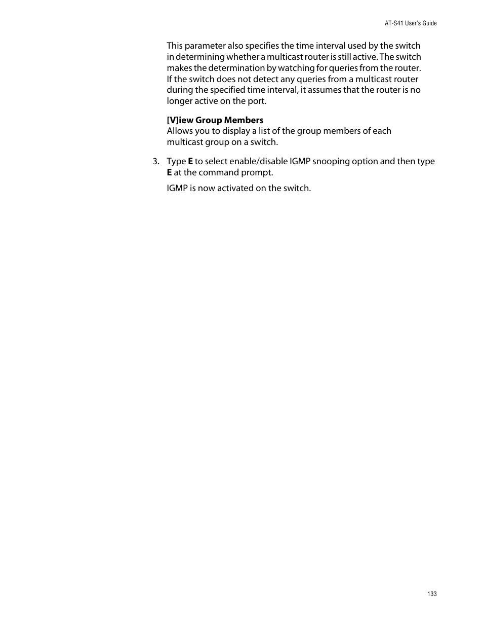 Allied Telesis AT-S41 User Manual | Page 133 / 236