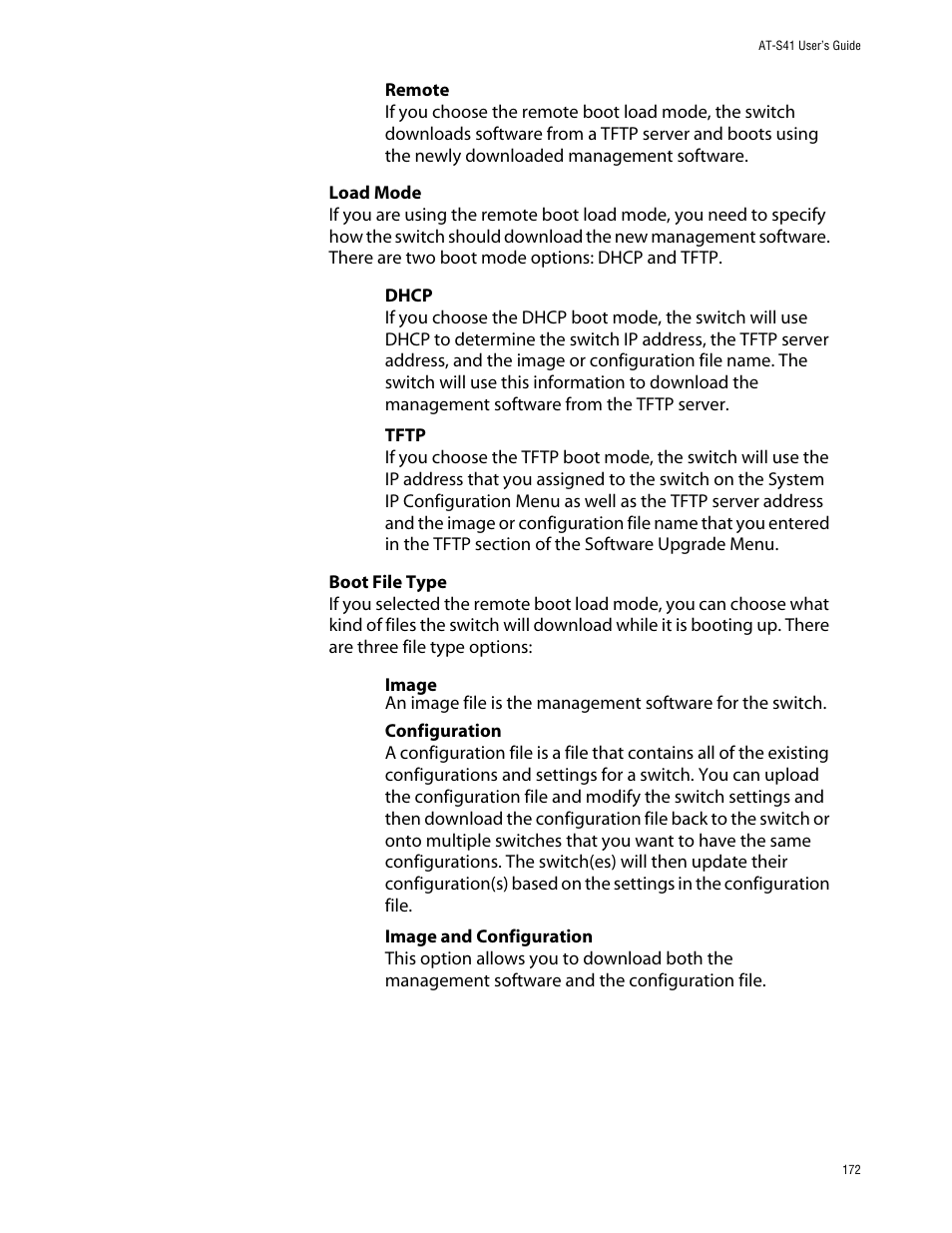 Allied Telesis AT-S41 User Manual | Page 172 / 236