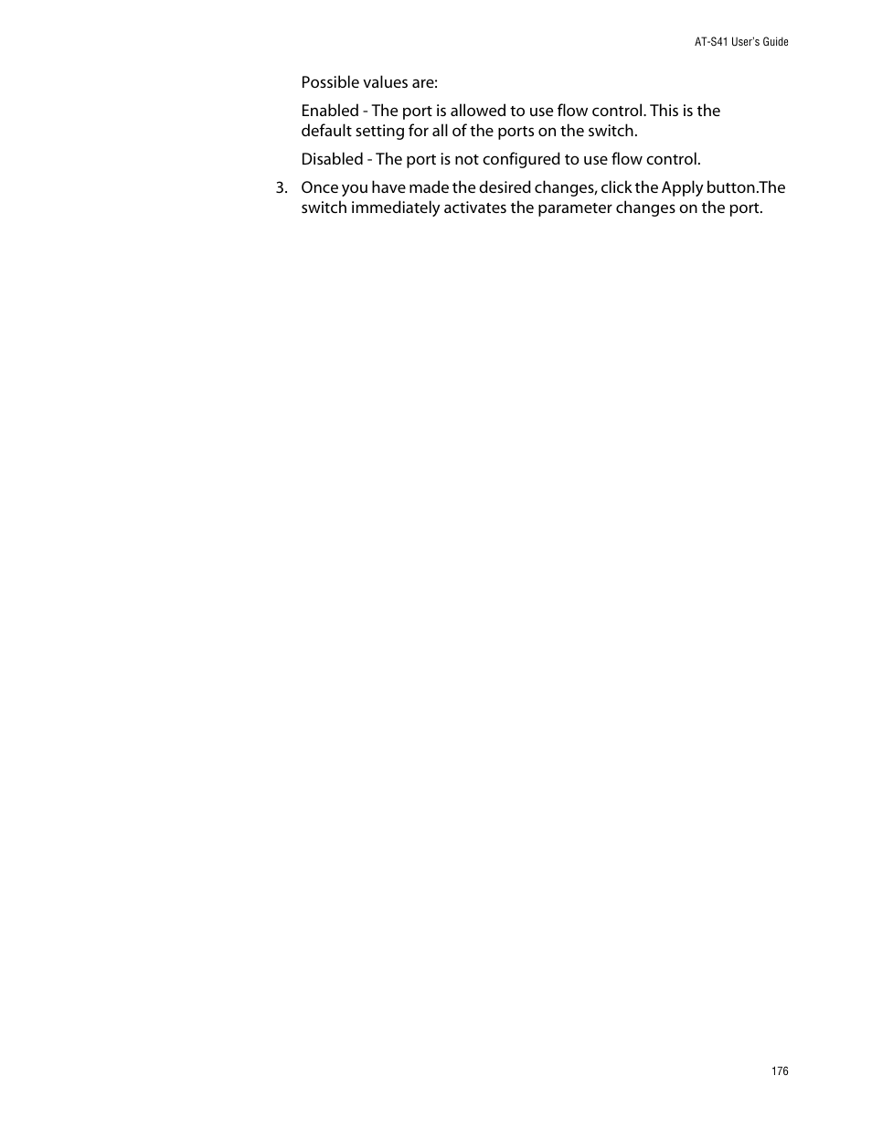 Allied Telesis AT-S41 User Manual | Page 176 / 236