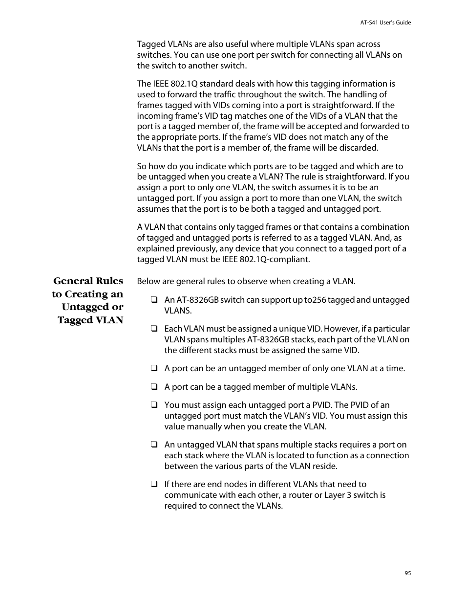 Allied Telesis AT-S41 User Manual | Page 95 / 236