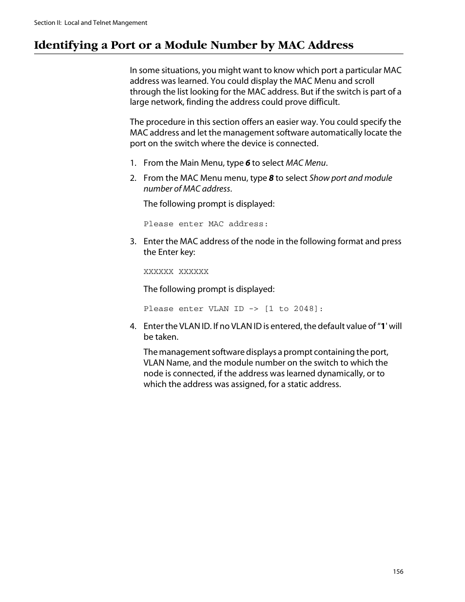 Allied Telesis AT-S25 User Manual | Page 156 / 276