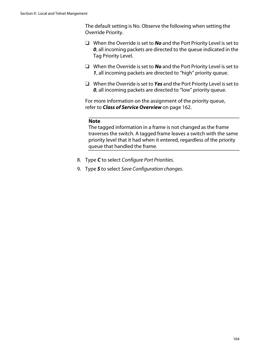 Allied Telesis AT-S25 User Manual | Page 164 / 276