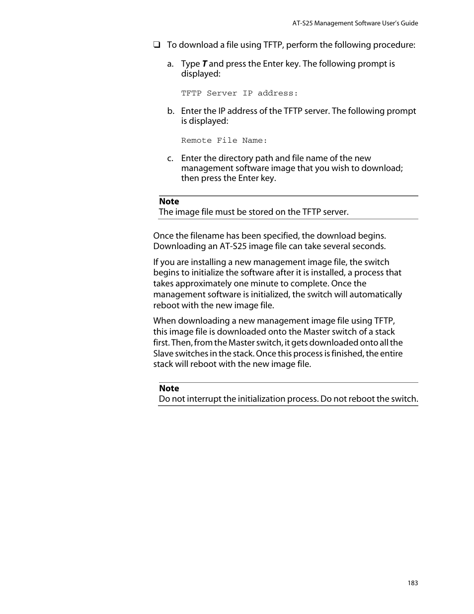 Allied Telesis AT-S25 User Manual | Page 183 / 276