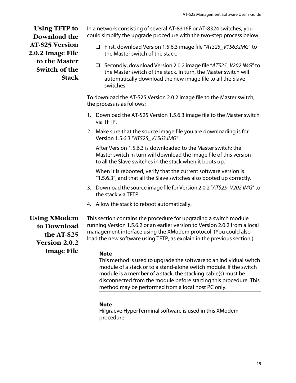 Allied Telesis AT-S25 User Manual | Page 19 / 276