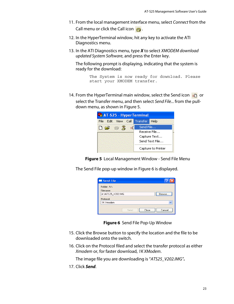 Allied Telesis AT-S25 User Manual | Page 23 / 276