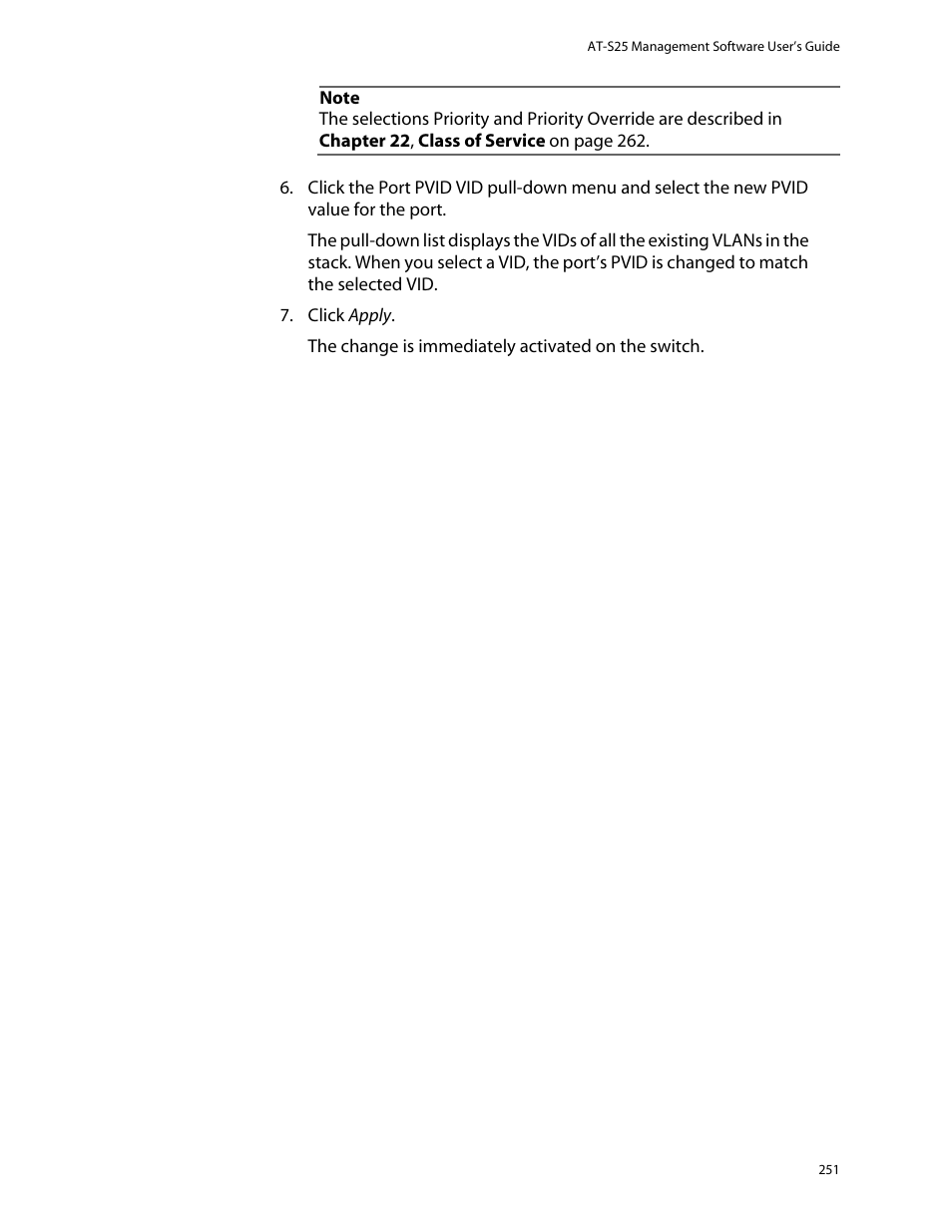 Allied Telesis AT-S25 User Manual | Page 251 / 276