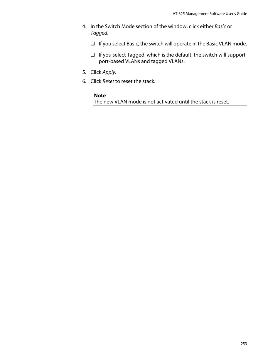Allied Telesis AT-S25 User Manual | Page 253 / 276