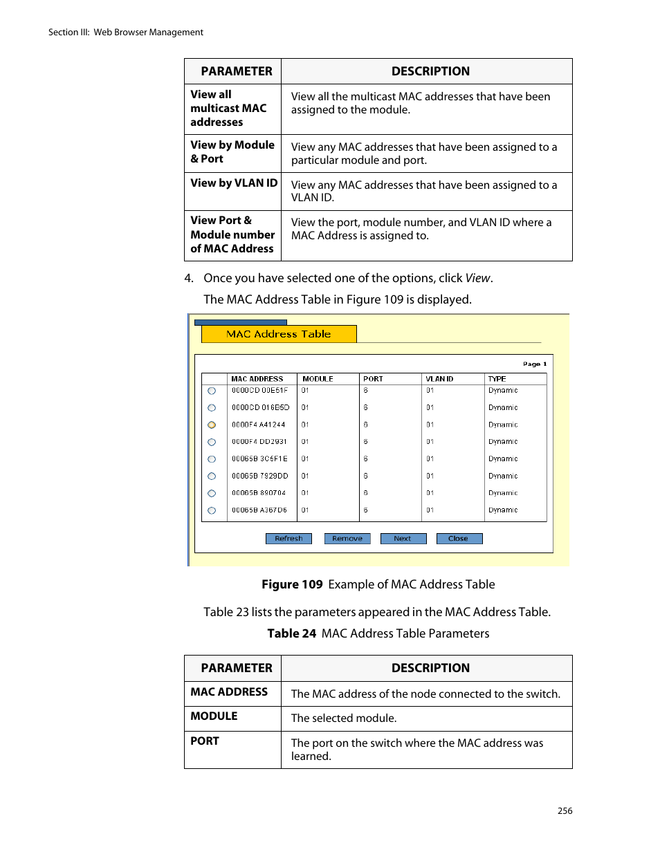 Allied Telesis AT-S25 User Manual | Page 256 / 276