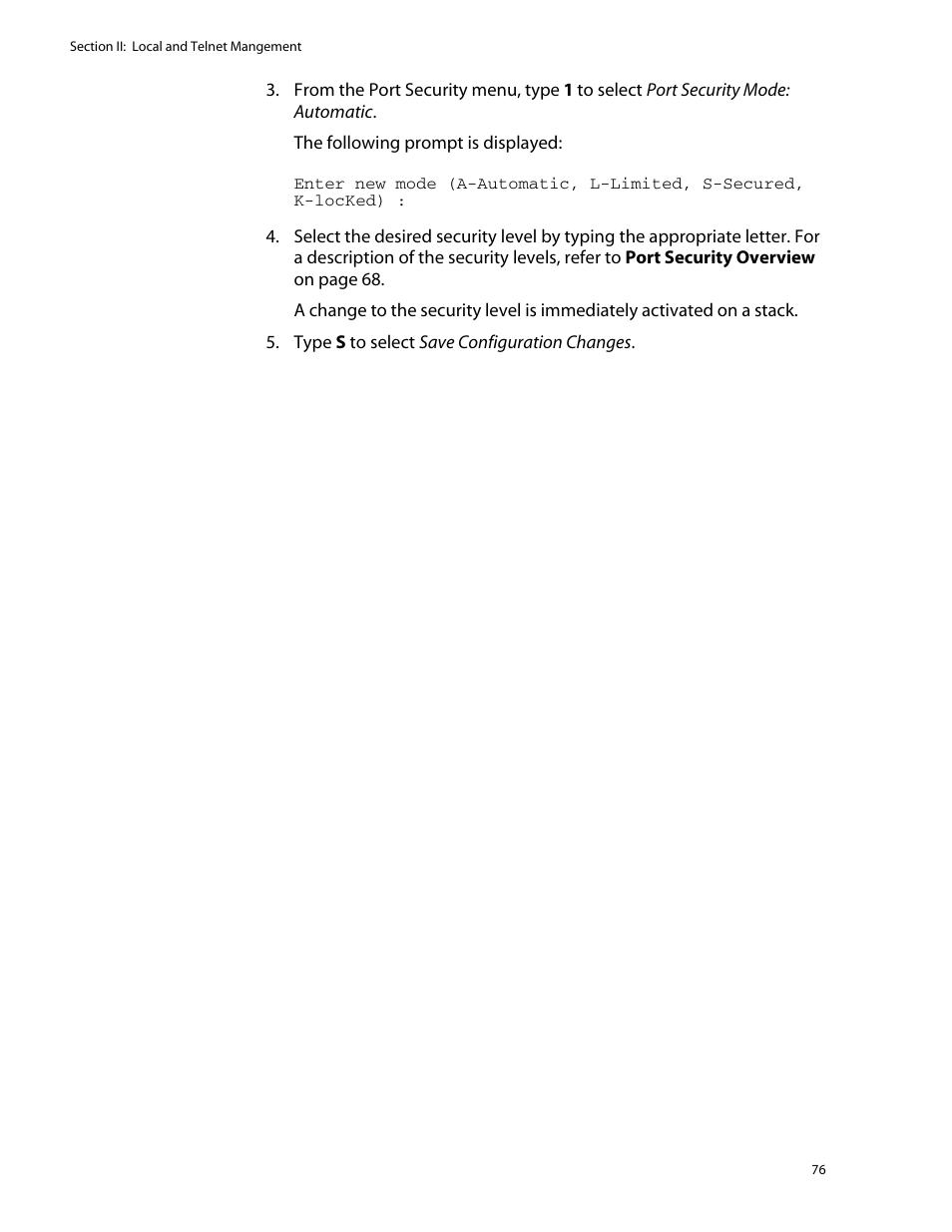 Allied Telesis AT-S25 User Manual | Page 76 / 276