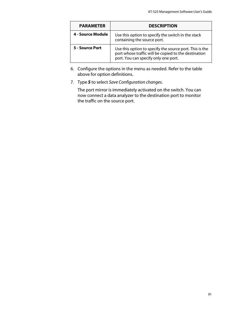 Allied Telesis AT-S25 User Manual | Page 91 / 276