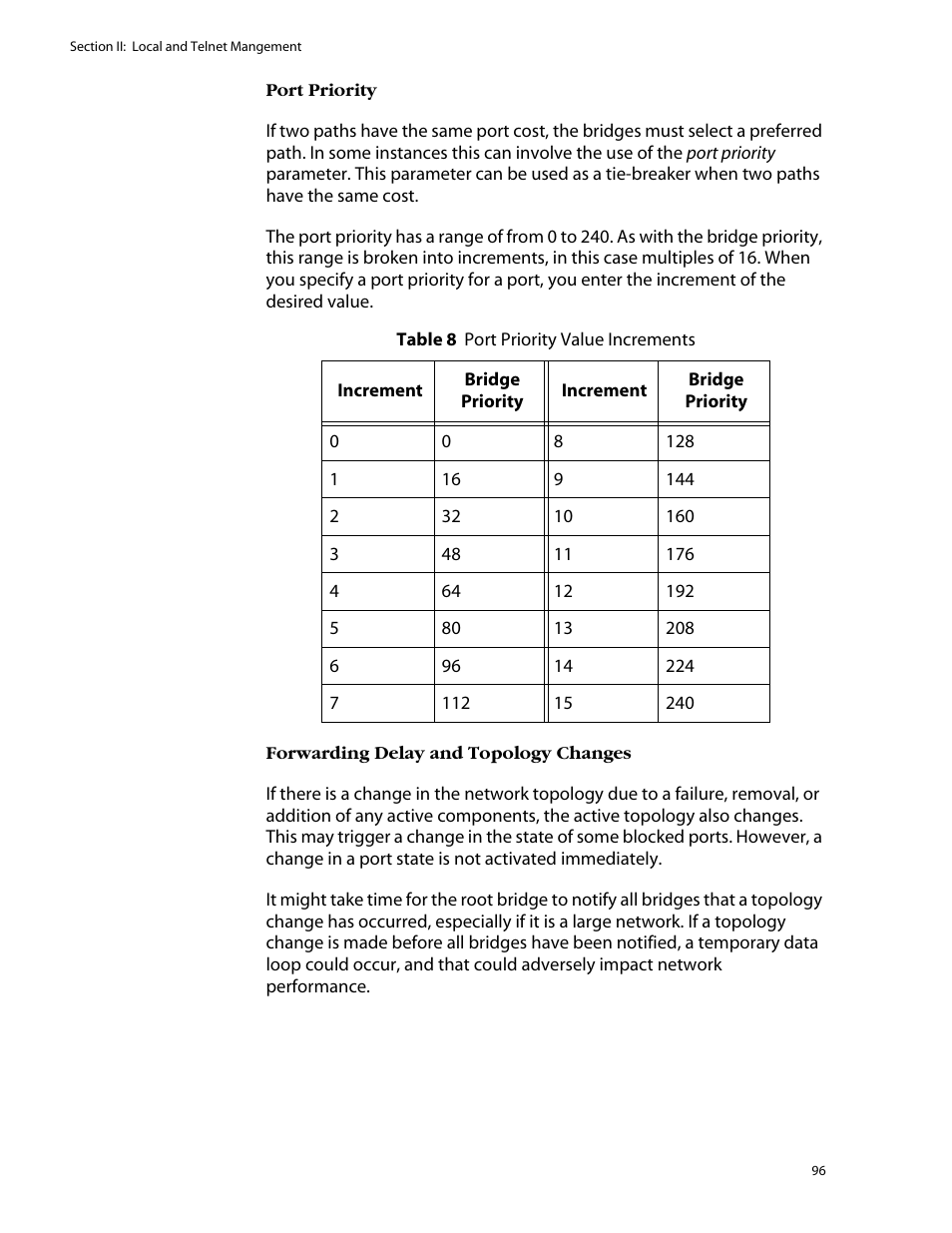 Allied Telesis AT-S25 User Manual | Page 96 / 276