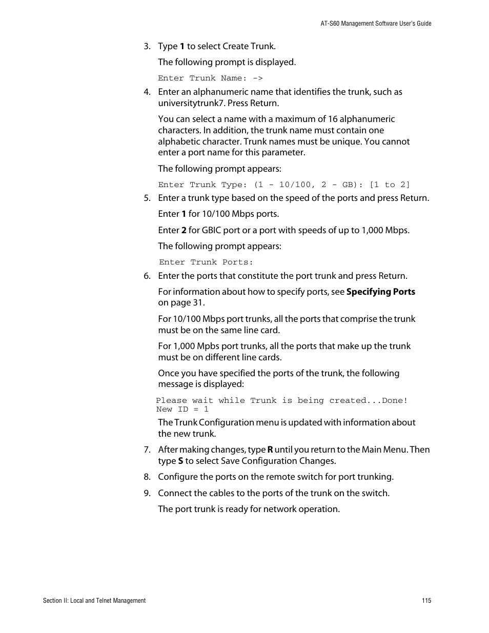 Allied Telesis AT-S60 User Manual | Page 116 / 615