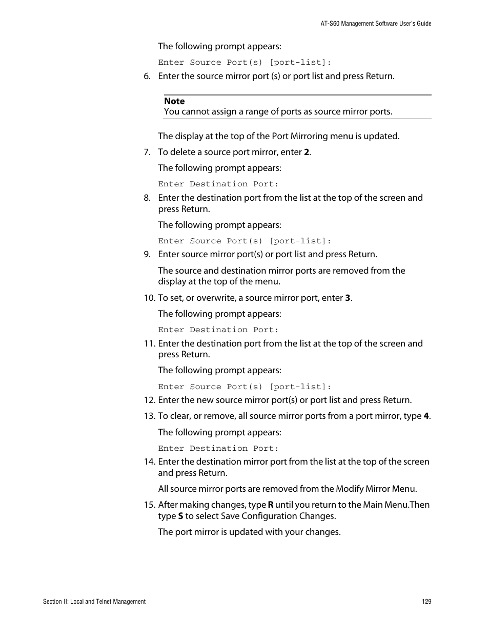 Allied Telesis AT-S60 User Manual | Page 130 / 615