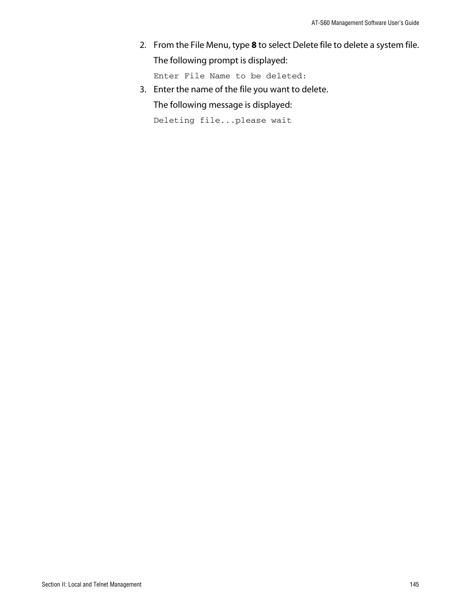 Allied Telesis AT-S60 User Manual | Page 146 / 615