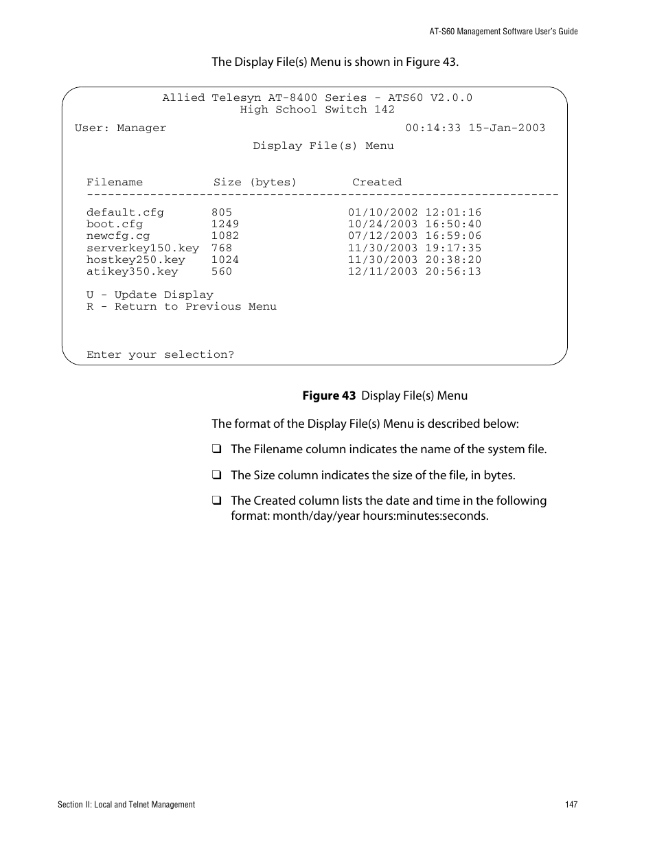 Allied Telesis AT-S60 User Manual | Page 148 / 615