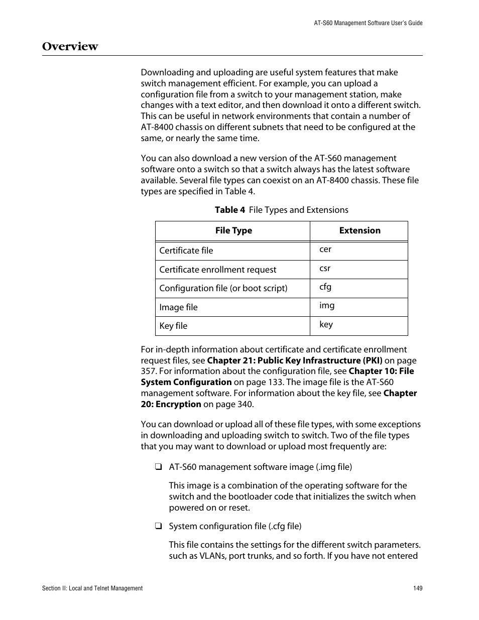 Overview | Allied Telesis AT-S60 User Manual | Page 150 / 615