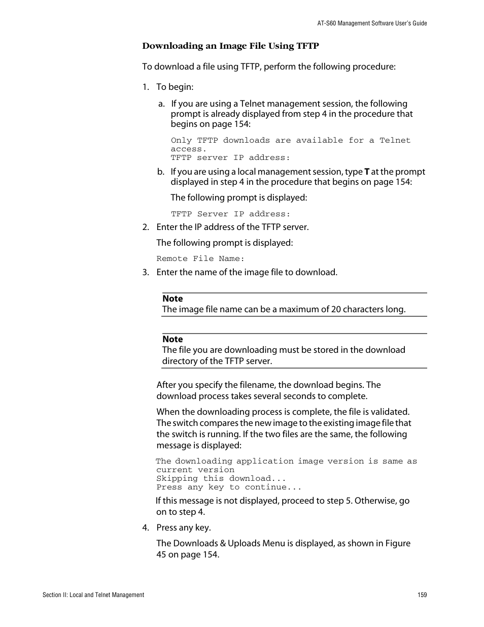Allied Telesis AT-S60 User Manual | Page 160 / 615