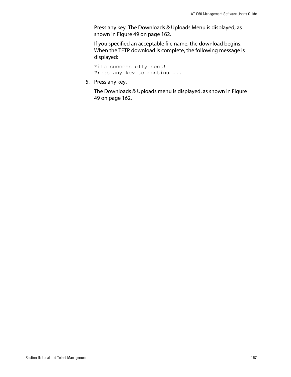 Allied Telesis AT-S60 User Manual | Page 168 / 615