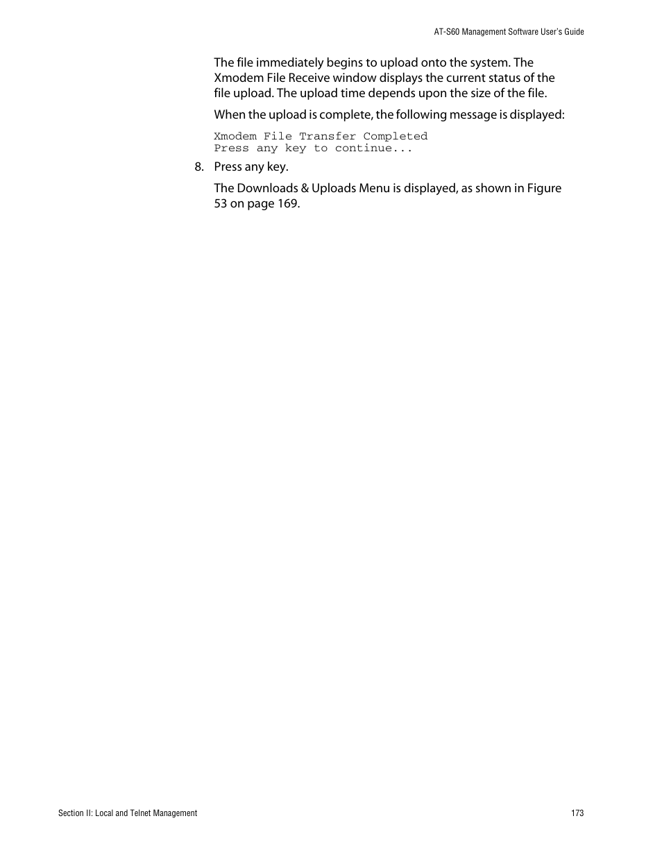 Allied Telesis AT-S60 User Manual | Page 174 / 615