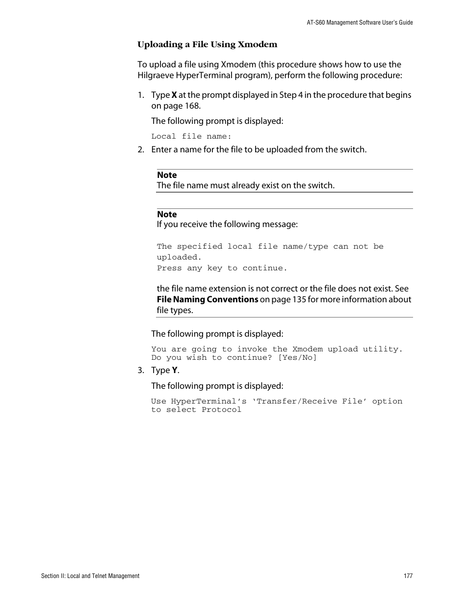 Allied Telesis AT-S60 User Manual | Page 178 / 615