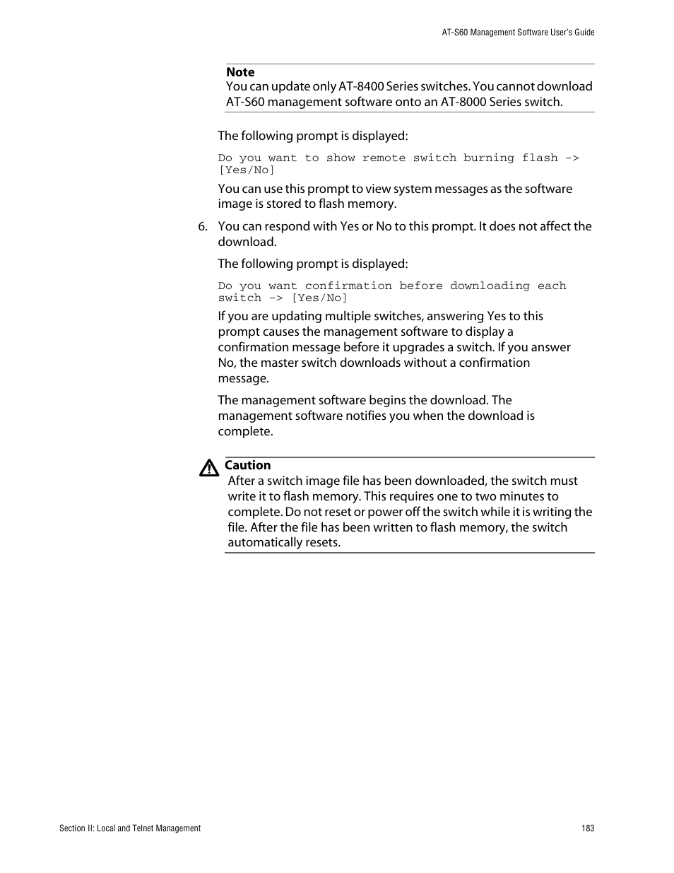 Allied Telesis AT-S60 User Manual | Page 184 / 615