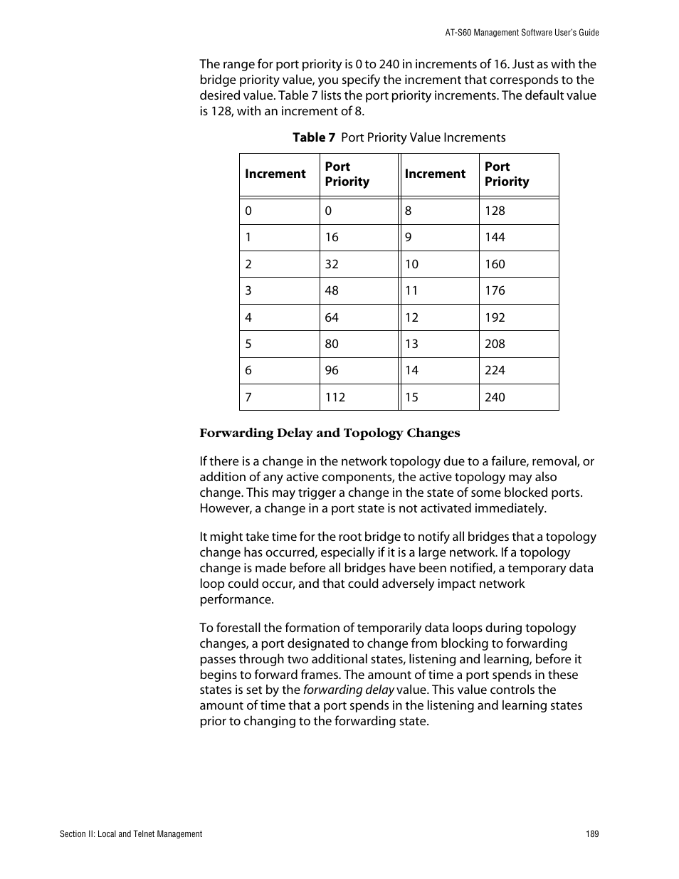 Allied Telesis AT-S60 User Manual | Page 190 / 615