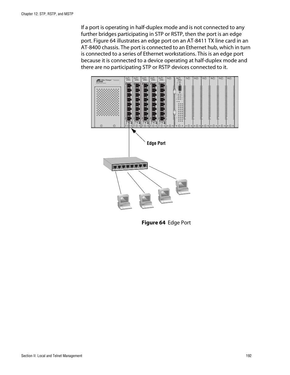 Edge port | Allied Telesis AT-S60 User Manual | Page 193 / 615