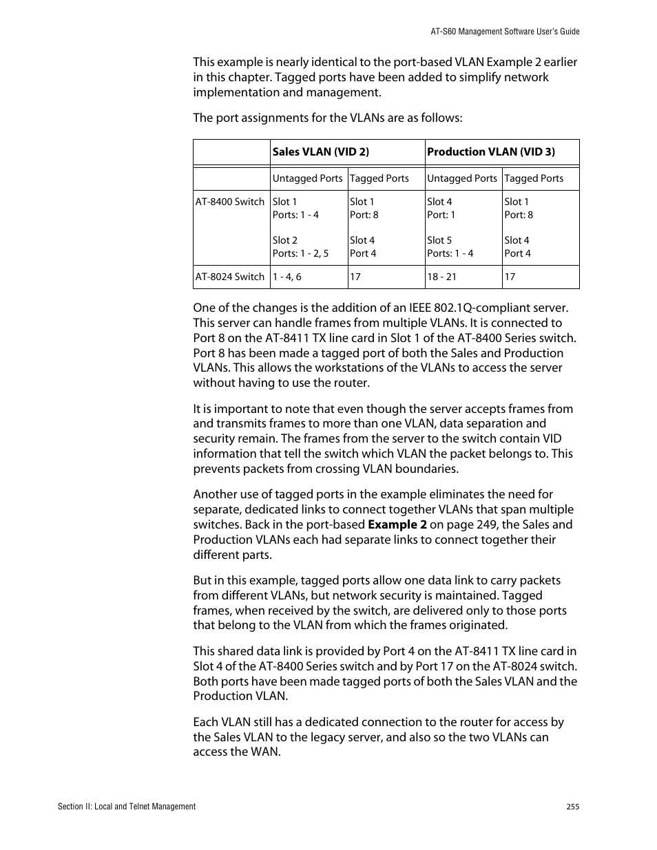 Allied Telesis AT-S60 User Manual | Page 256 / 615