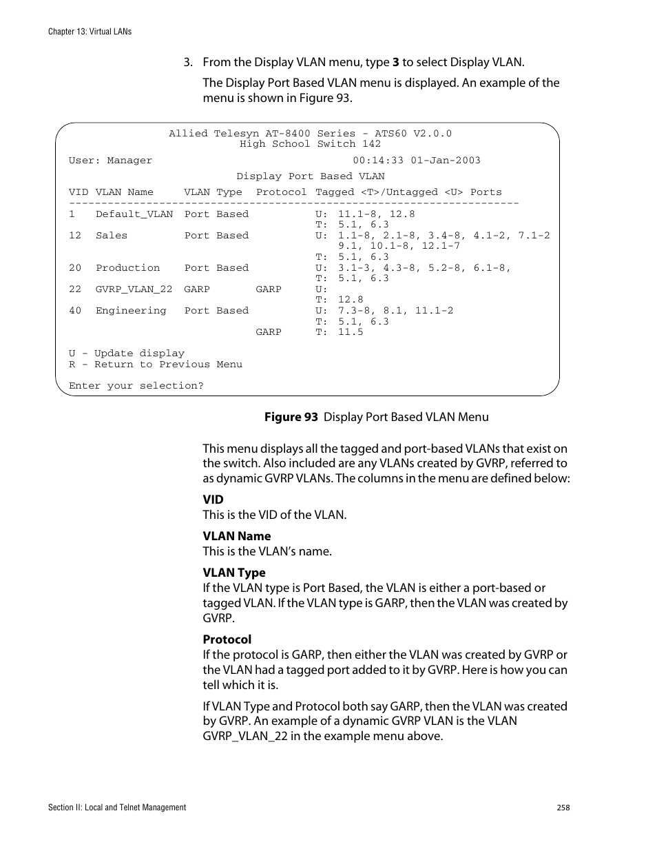 Allied Telesis AT-S60 User Manual | Page 259 / 615