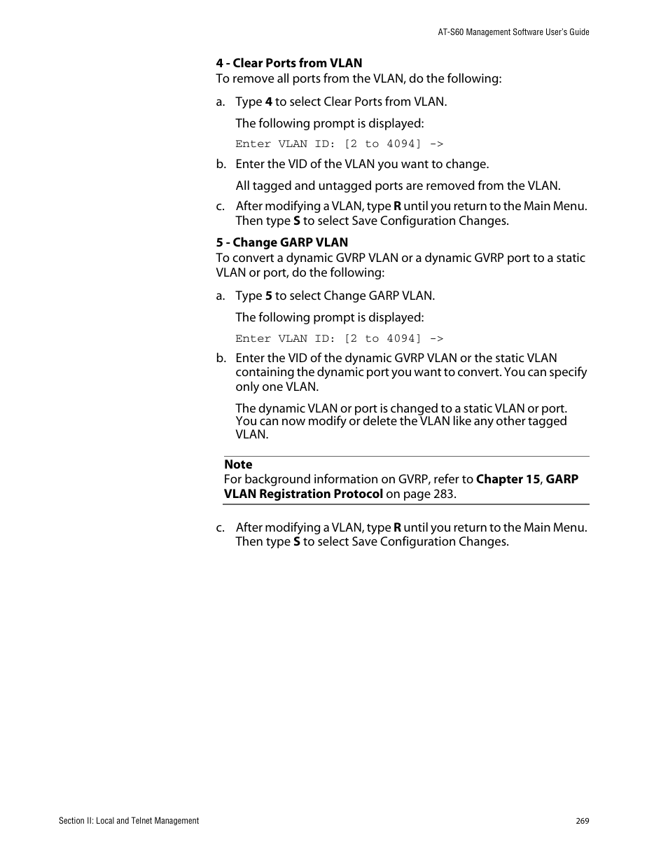 Allied Telesis AT-S60 User Manual | Page 270 / 615