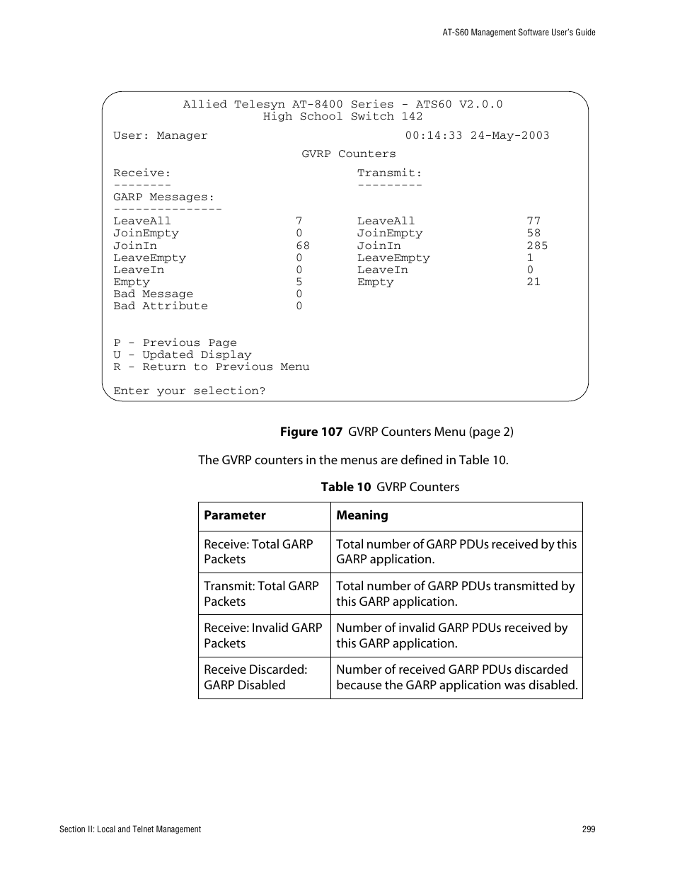 Allied Telesis AT-S60 User Manual | Page 300 / 615