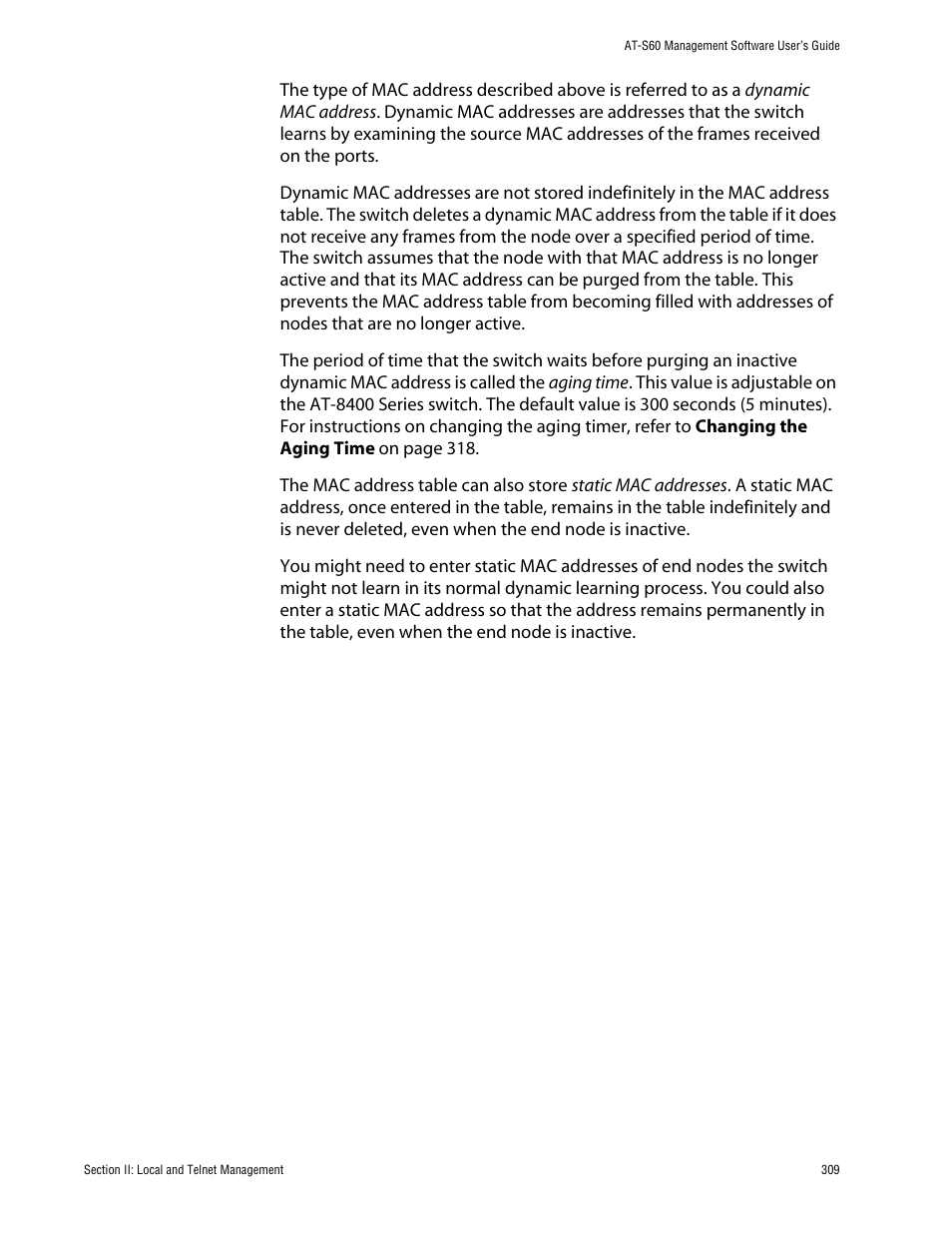 Allied Telesis AT-S60 User Manual | Page 310 / 615