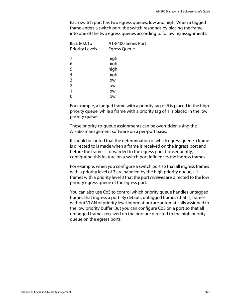 Allied Telesis AT-S60 User Manual | Page 322 / 615