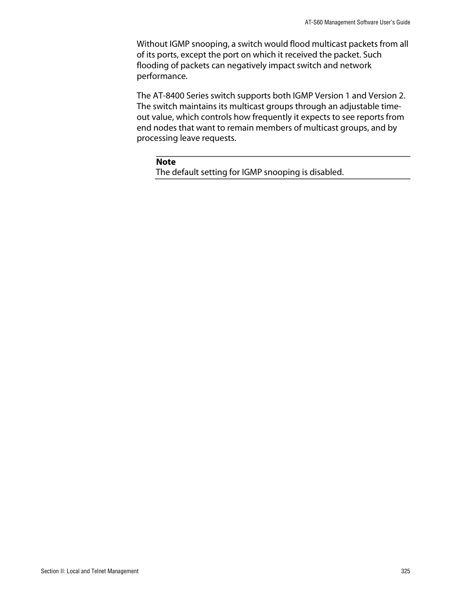 Allied Telesis AT-S60 User Manual | Page 326 / 615