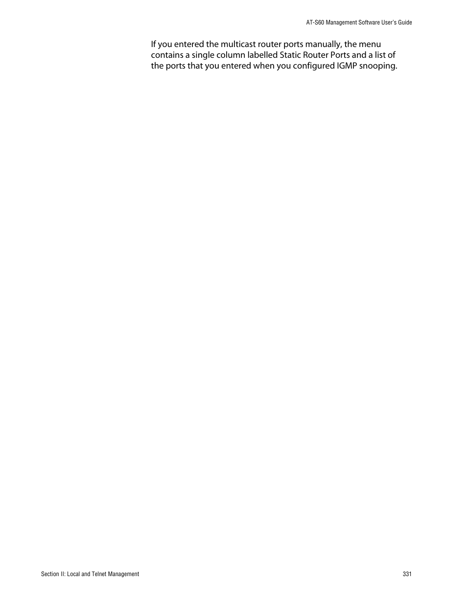 Allied Telesis AT-S60 User Manual | Page 332 / 615