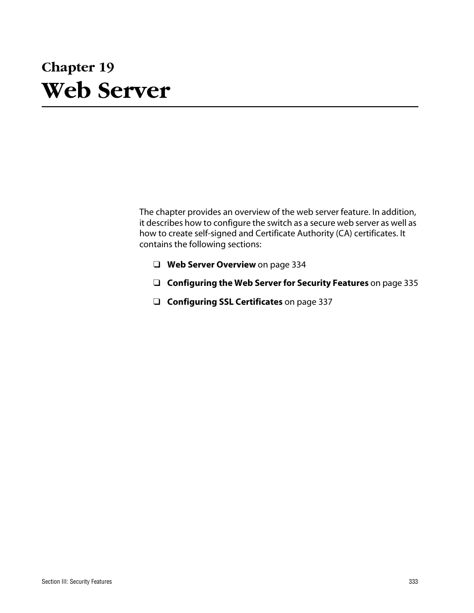 Chapter 19, Web server | Allied Telesis AT-S60 User Manual | Page 334 / 615