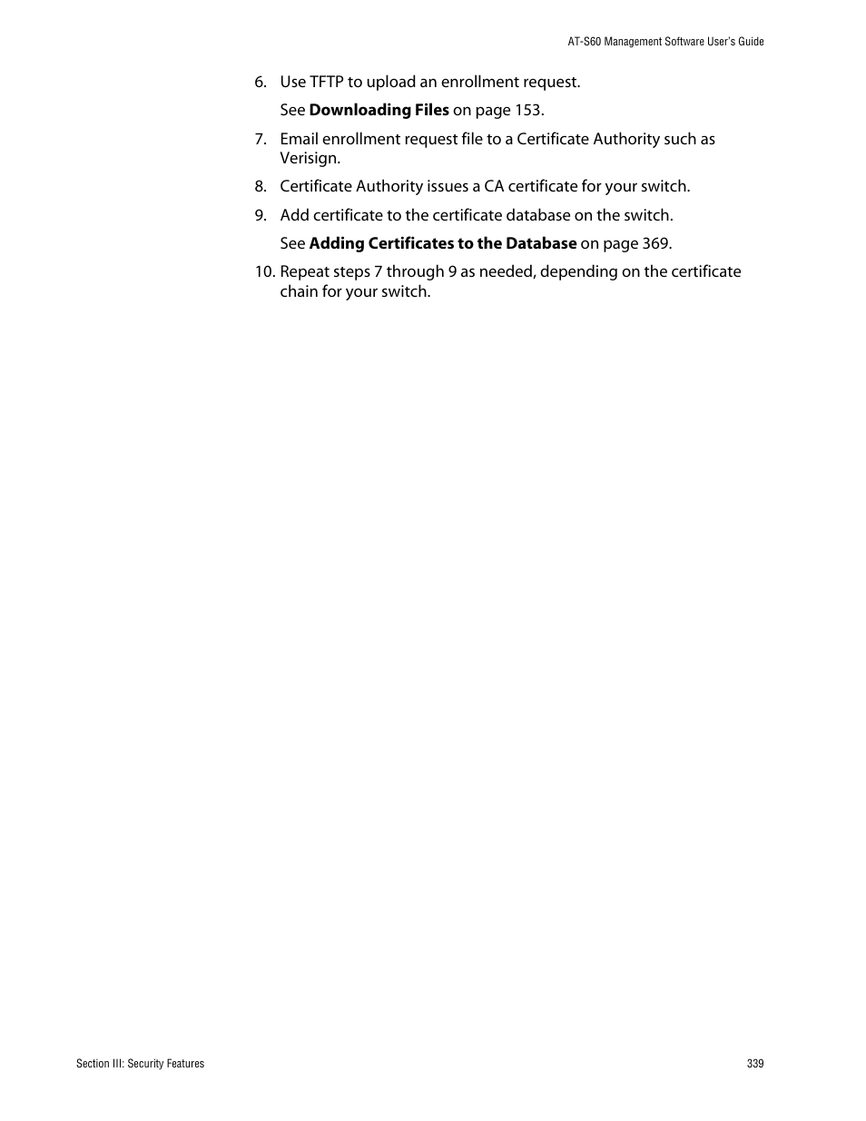 Allied Telesis AT-S60 User Manual | Page 340 / 615