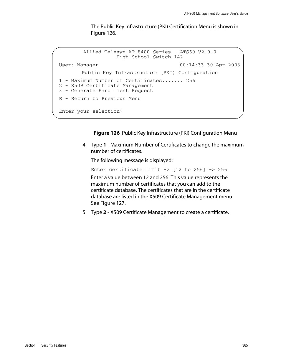 Allied Telesis AT-S60 User Manual | Page 366 / 615
