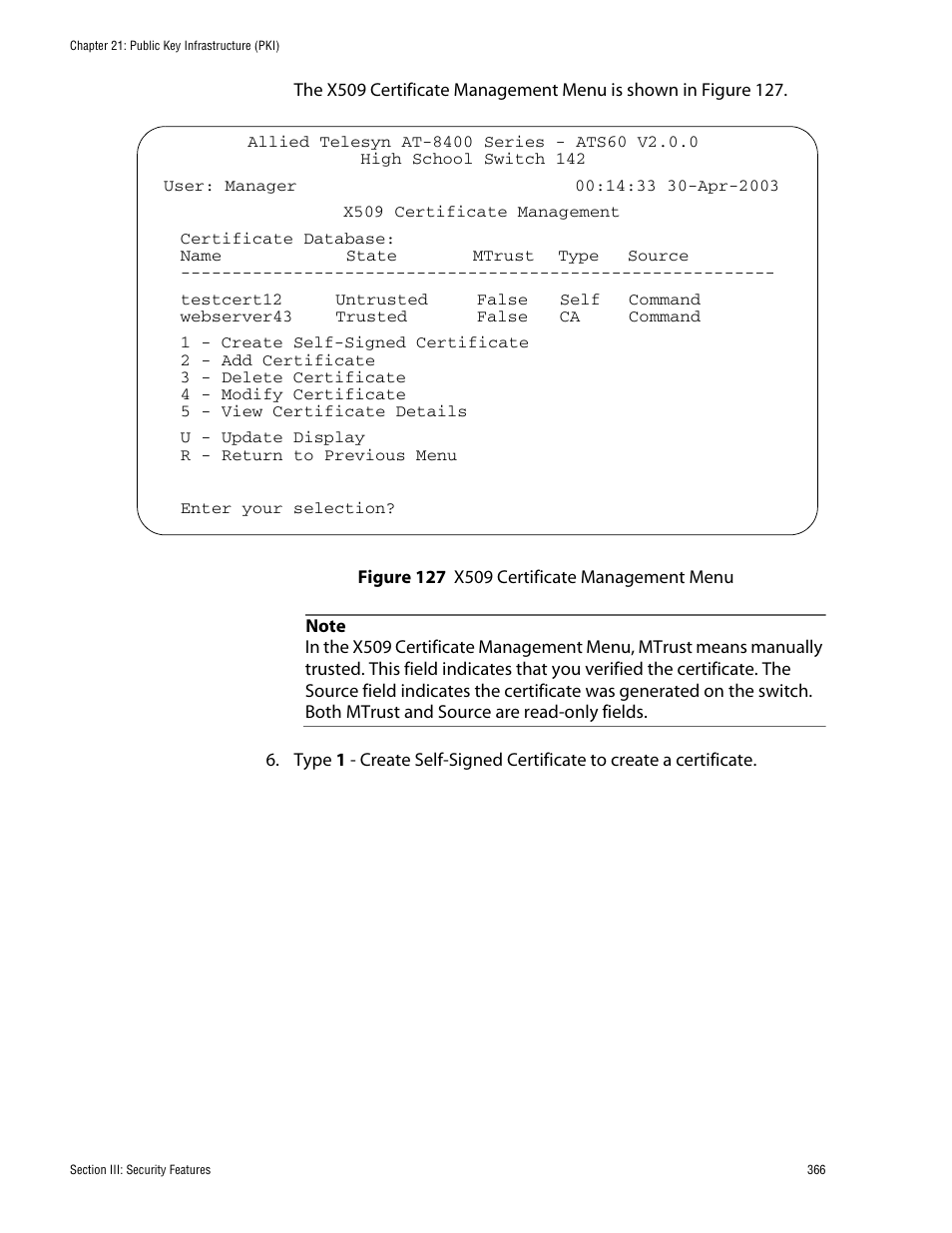 Allied Telesis AT-S60 User Manual | Page 367 / 615