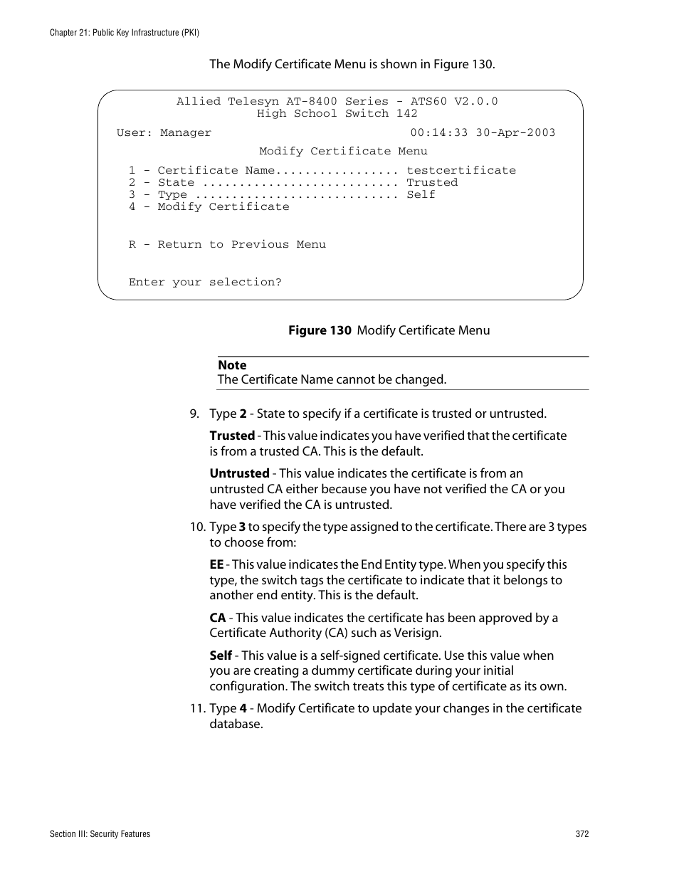 Allied Telesis AT-S60 User Manual | Page 373 / 615